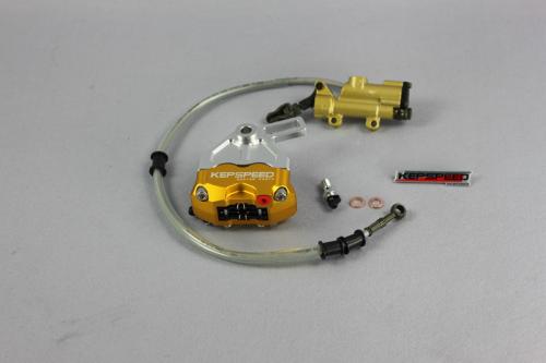  10 INCH REAR CALIPER KIT IN BLACK OR GOLD